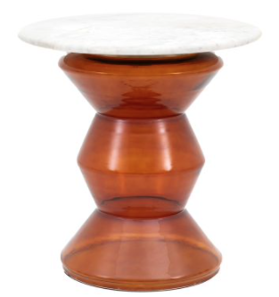 Burela Side Table Orange By Gallery Living | Style Our Home