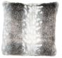 Striped Faux Fur Grey And White by Malini | Style Our Home