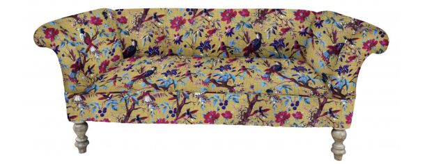 Contemporary Upholstered Two Seater Sofa