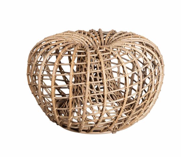Nest Natural Footstool - Outdoor by Cane-line |Style Our Home