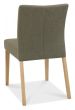 Bergen Oak Upholstered Black Gold Dining Chair (a pair) - Style Our Home