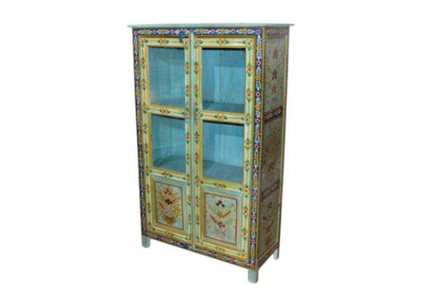 Hand Painted 2 Door Cabinet by Quirky Barn | Style Our Home