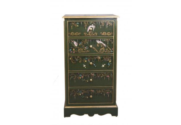 Green Fountain Design 5 Drawer Cabinet by Quirky Barn | Style Our Home