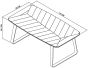 Emerson Rustic Oak & Peppercorn Rectangular Coffee Table by Bentley Designs | Style Our Home
