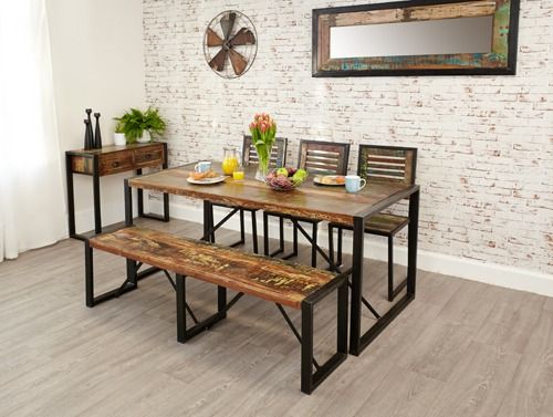 Baumhaus Urban Chic Dining Table Large - Style Our Home