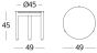 Oda Round 45cm Side Table by Vincent Sheppard | Style Our Home