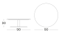 Kodo Round Coffee Table - 90cm by Vincent Sheppard | Style Our Home