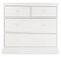 Ashby White 2+2 Drawer Chest - Style Our Home