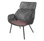 Vibe Highback Chair - Dark Bordeaux Wove by Cane-line | Style Our Home