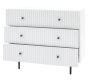 Halton 3 Drawer Chest White By Gallery Living | Style Our Home