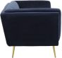 Harmony Blue Velvet Sofa by Prestige | Style Our Home