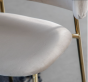 Trafal Taupe Dining Chair ( A Pair ) by Hudson Living | Style Our Home