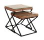 Phoenix Nest Of Tables With Glass