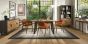 Emerson Rustic Oak & Peppercorn 4-6 Seater Extension Dining Table by Bentley Designs | Style Our Home
