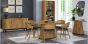 Vega Rustic Oak & Peppercorn Oval Console Table by Bentley Designs | Style Our Home