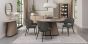 Vega Scandi Oak & Peppercorn 4 Seater Table by Bentley Designs | Style Our Home