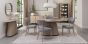 Vega Scandi Oak & Peppercorn 4 Seater Table by Bentley Designs | Style Our Home