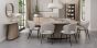 Vega Scandi Oak & Peppercorn 6 Seater Table by Bentley Designs | Style Our Home