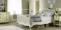 Ivory 6' Superking Rattan Bedstead