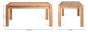 Turin Light Oak 6-8 Seater Table & 6 Dali Grey Velvet Chairs by Bentley Designs | Style Our Home