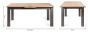 Oakham Scandi Oak 6-8 Seater Table - Dark Grey Legs & 6 Eriksen Grey Velvet Chairs by Bentley Designs | Style Our Home