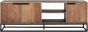 Cosmo No.2 Medium TV Stand, 3 Doors, 2 Open Racks