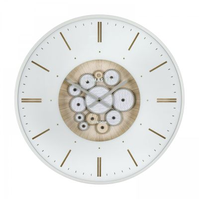 Clocano Wall Clock Cog Ivory