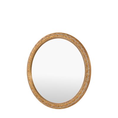 Romano Round Mirror Gold