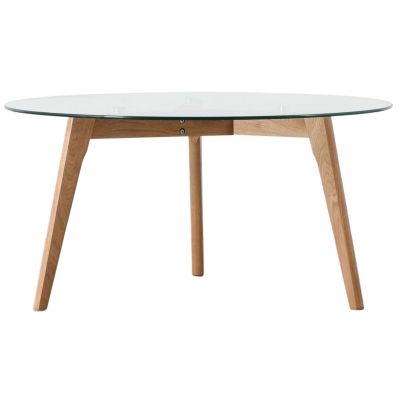 Blake Clear Coffee Table by Hudson Living|Style Our Home
