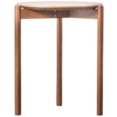 Harvard Walnut Side table by Hudson Living - Style Our Home