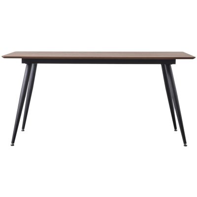 Danbury Walnut Rectangle Dining Table by Hudson Living | Style Our Home