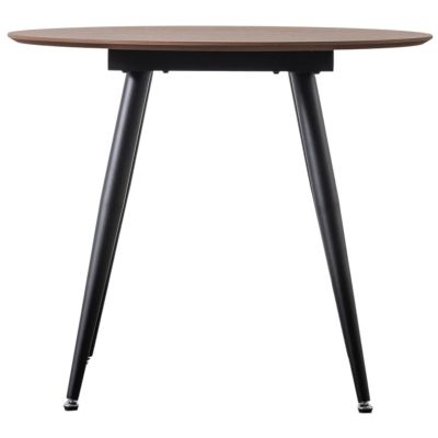 Danbury Walnut Round Dining Table by Hudson Living | Style Our Home