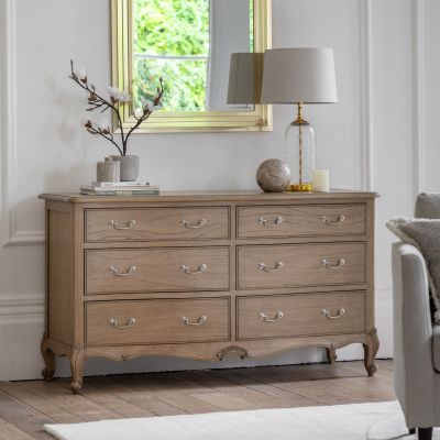 Chivaro 6 Drawer Chest Weathered