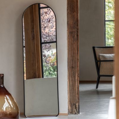 Holano Arch Mirror Black