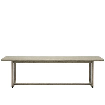 Mella Dining Bench Smoked By Gallery Living | Style Our Home