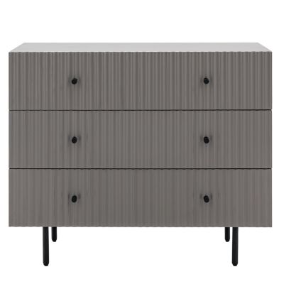Halton 3 Drawer Chest Grey By Gallery Living | Style Our Home