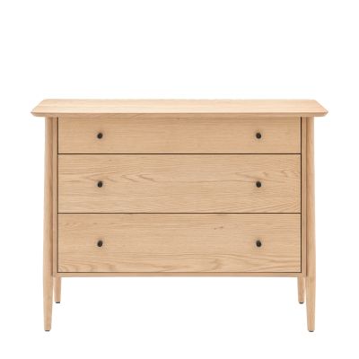 Mella 3 Drawer Chest Natural by Gallery Living | Style Our Home