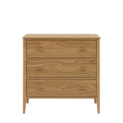 Camvaro 3 Drawer Chest Natural
