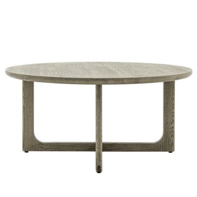 Mella Round Coffee Table Smoked By Gallery Living | Style Our Home