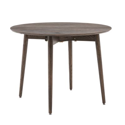 Mella Folding Dning Tble Smoked by Gallery Living | Style Our Home