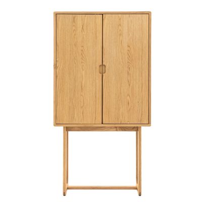 Mella Cocktail Cabinet Natural By Gallery Living | Style Our Home