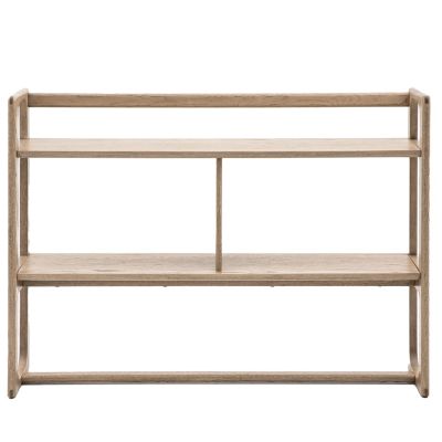 Mella Open Display Smoked Wide By Gallery Living | Style Our Home