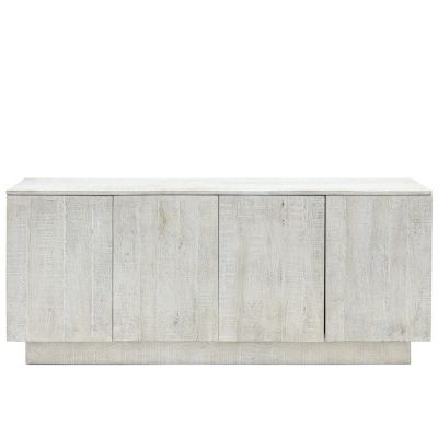 Clarion Whitewash 4 Door Sideboard By Gallery Living | Style Our Home