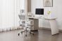 Remingmore Supreme Mesh Grey & White Office Chair by Shankar | Style Our Home