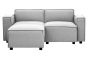 Toulix Grey Fabric Left Arm Modular Sofa