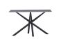 Harborlyn Grey Wood Grain Effect Ceramic Console Table