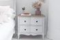 Amelie 2 Drawer Wide Bedside