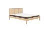 150cm Croxley Rattan Bed Oak by Birlea | Style Our Home
