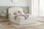 135cm Monaco Fabric Ottoman Bed White by Birlea | Style Our Home