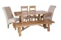 Oak Dominion 1.75M Dining Table